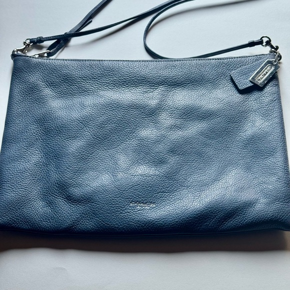 Coach “Bleecker” Sky Blue Shoulder Crossbody Bag #1382-29461 - Picture 2 of 6